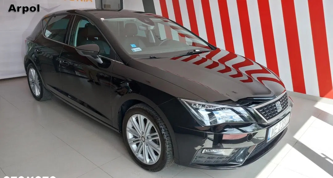kluczbork Seat Leon cena 77500 przebieg: 60000, rok produkcji 2018 z Kluczbork